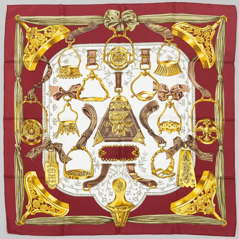 Hermès, scarf, "Etriers".