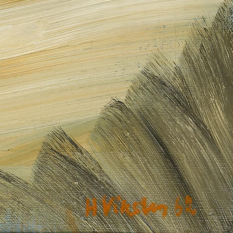 HANS VIKSTEN, olja på duk. Signerad och daterad 62.