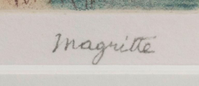 René Magritte, after, ”L’art de vivre”.