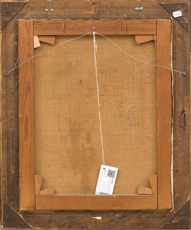 FRANS WILHELM ODELMARK, olja på duk, signerad,