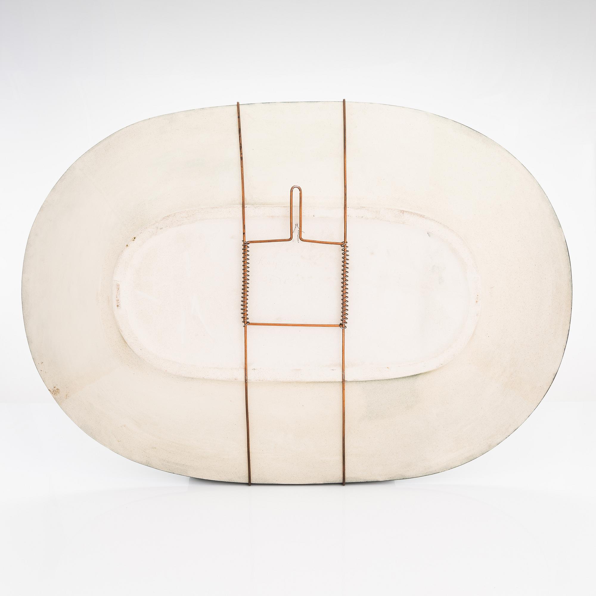 Birger Kaipiainen, koristelautanen, signeerattu Kaipiainen Arabia.