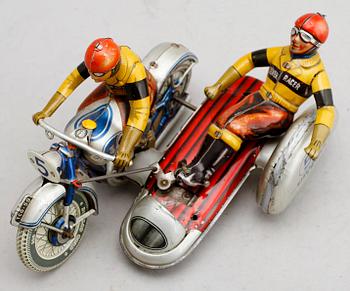 TIPP & CO MOTORCYKEL, "Silver Racer", Tyskland, 1950-tal.