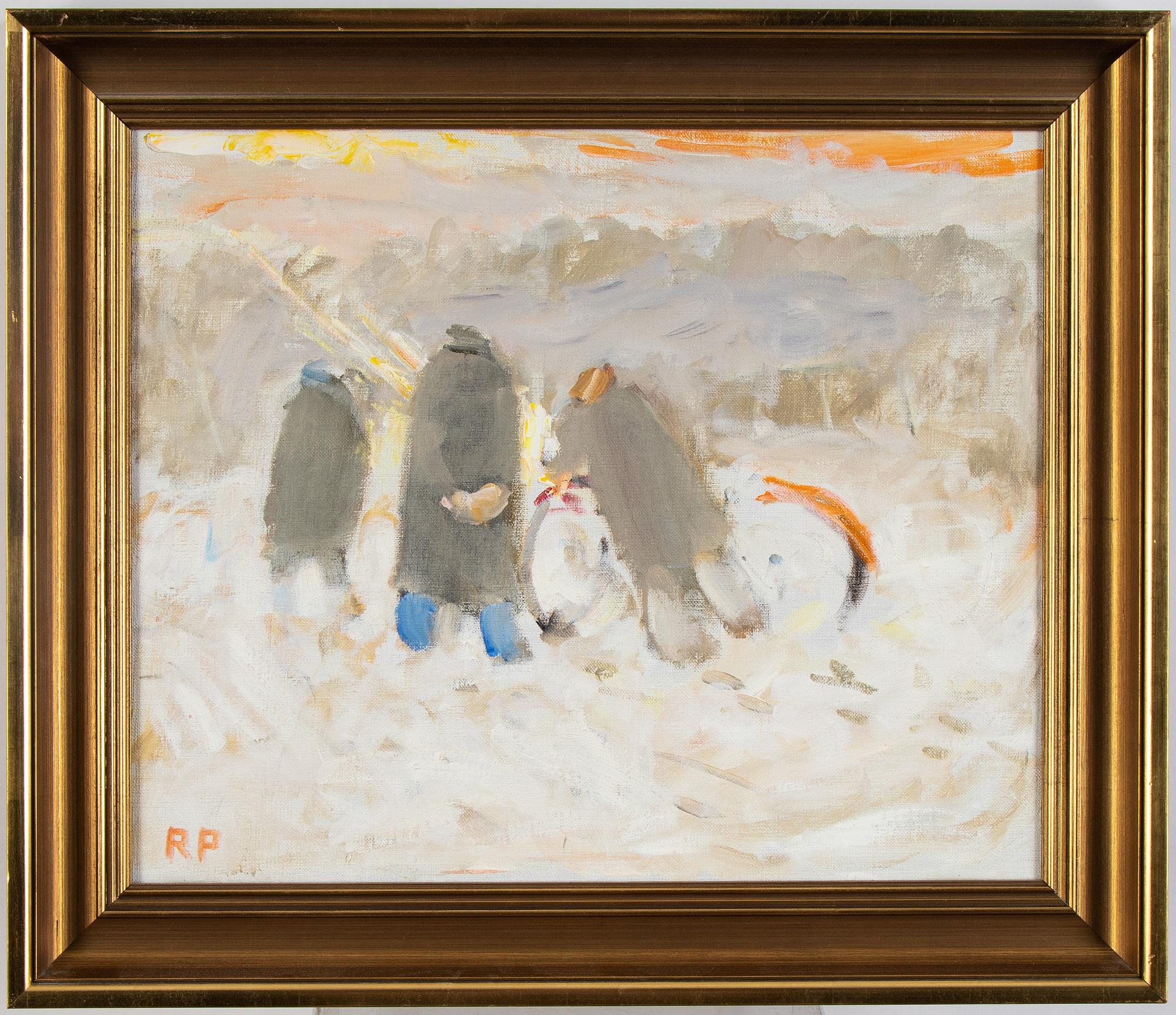 Ragnar Person, oil on canvas, signed.