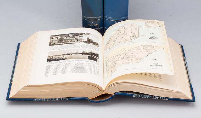 BOK, "Svenska flottans historia", 3 vol. Stockholm 1942.