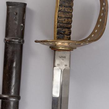 Two Swedish cavalry swords 1893 pattern.