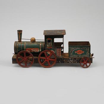 LEKSKASTÅG, plåt, "Lapplands express", BK, omkring år 1900-tal.