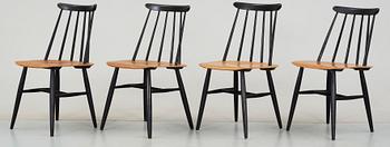 STOLAR, 4 st, "Fanett", Ilmari Tapiovaara, Edsbyverken, 1950/60-tal.