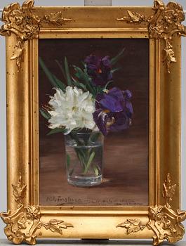 NILS FORSBERG, olja på pannå, signerad och daterad 1926.