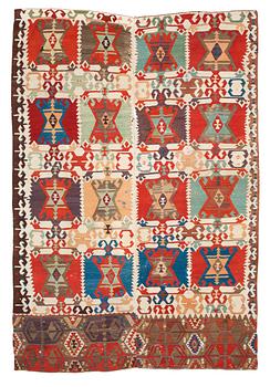 ANTIQUE ANATOLIAN KILIM. 239 x 169 cm.