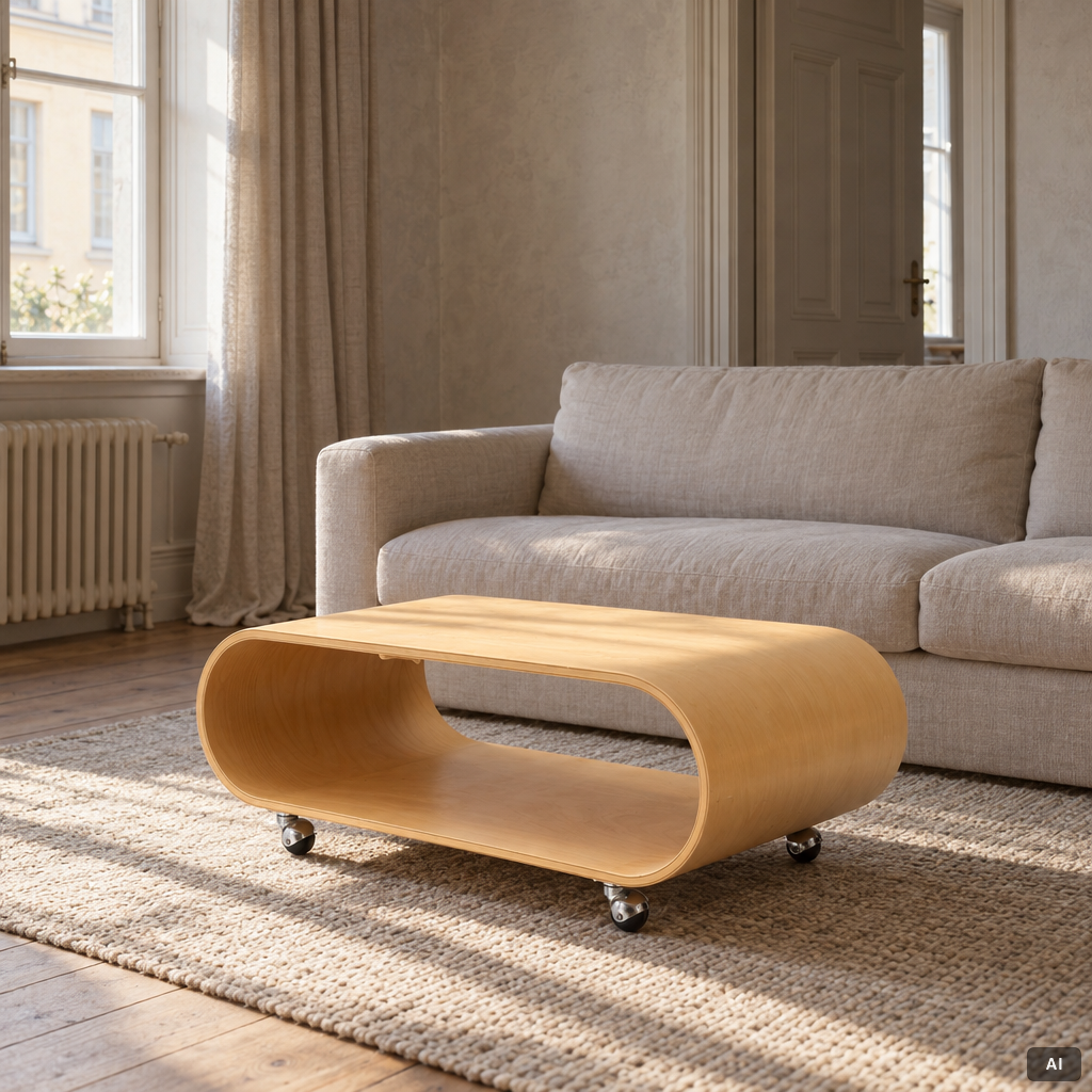 Coffee table, “Velodrome”, Peter Eklås, Formforum.