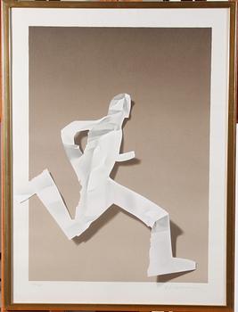 Yrjö Edelmann · EDELMANN, YRJÖ. Litografi. Sign o numr 23/360.