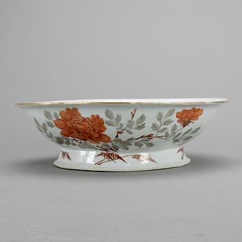 SKÅL, porslin, Kina, sen Qing dynasti, 1800-tal.