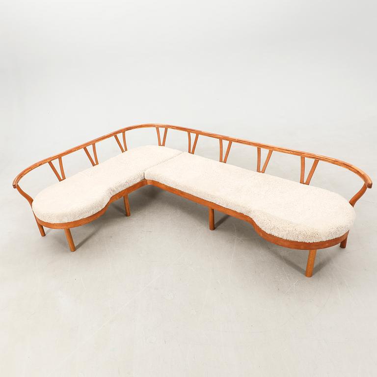 Mid-20th century corner sofa.