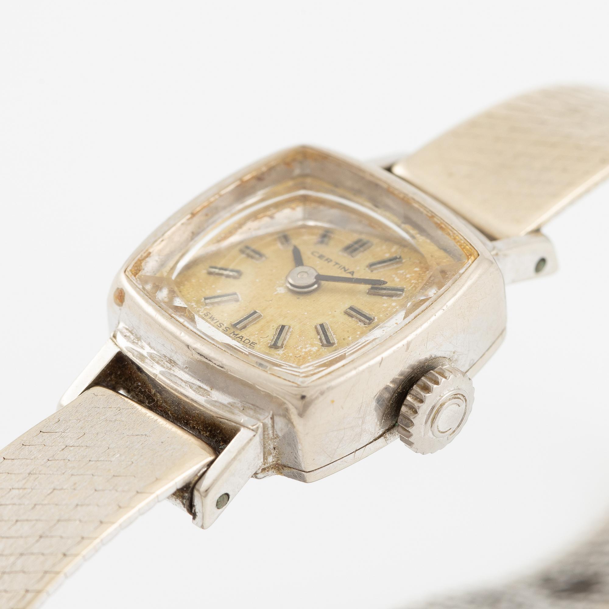 Certina, wristwatch, 15 mm.