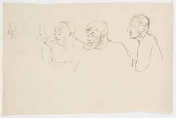 Lotte Laserstein, Skisser, 14 stycken.