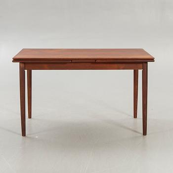Matbord, teak, Holländskt utdrag, Danmark, 1960-tal.