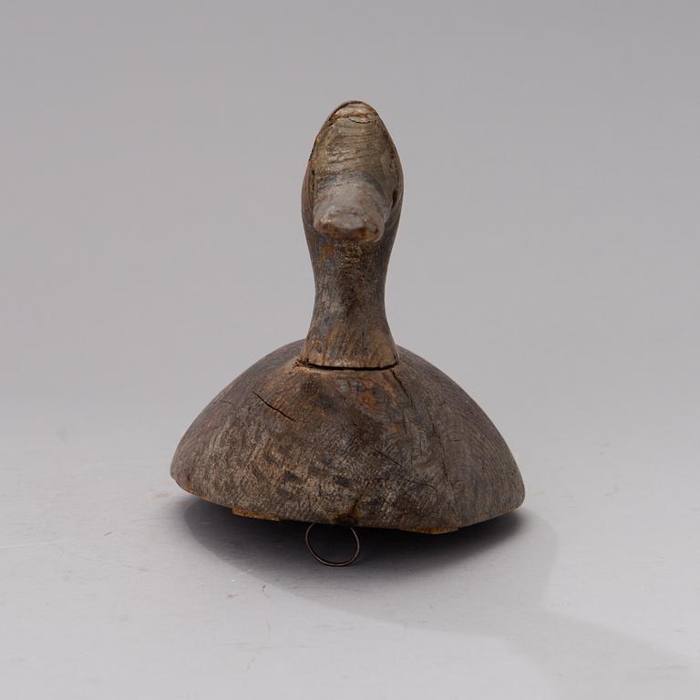 HOUKUTUSLINTU, puuta, 1900-luvun alkupuoli.