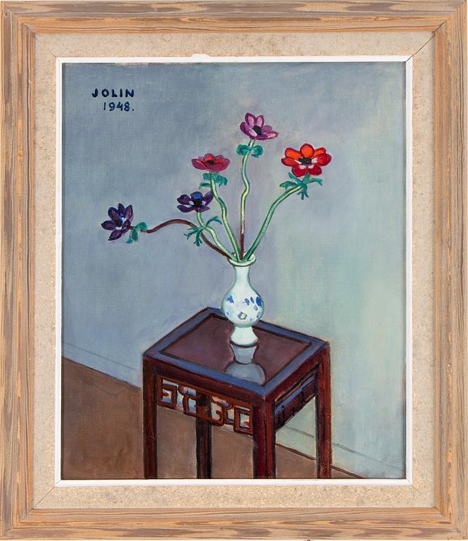 EINAR JOLIN, oil on canvas, signed and dated 1948.