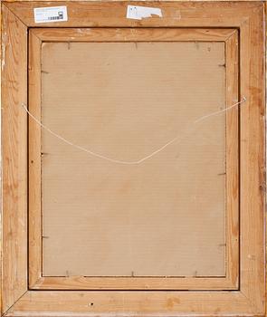 ISAAC GRÜNEWALD, gouache på pannå. Sign.