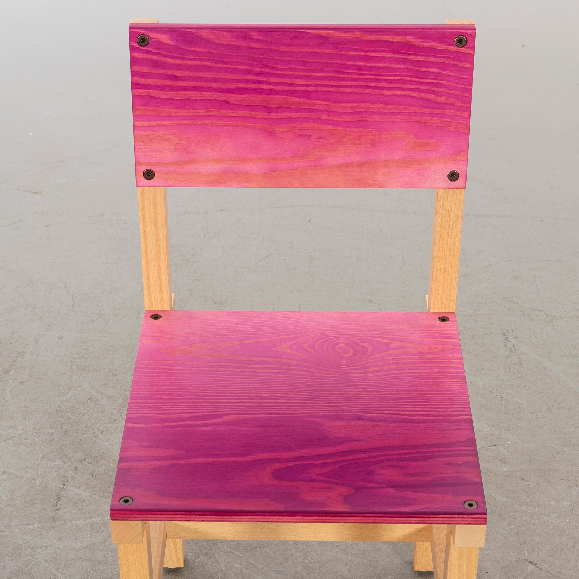 FREDRIK PAULSEN, "Röhsska"Designbaren, chair, Blå Station 2020, Chair /102.