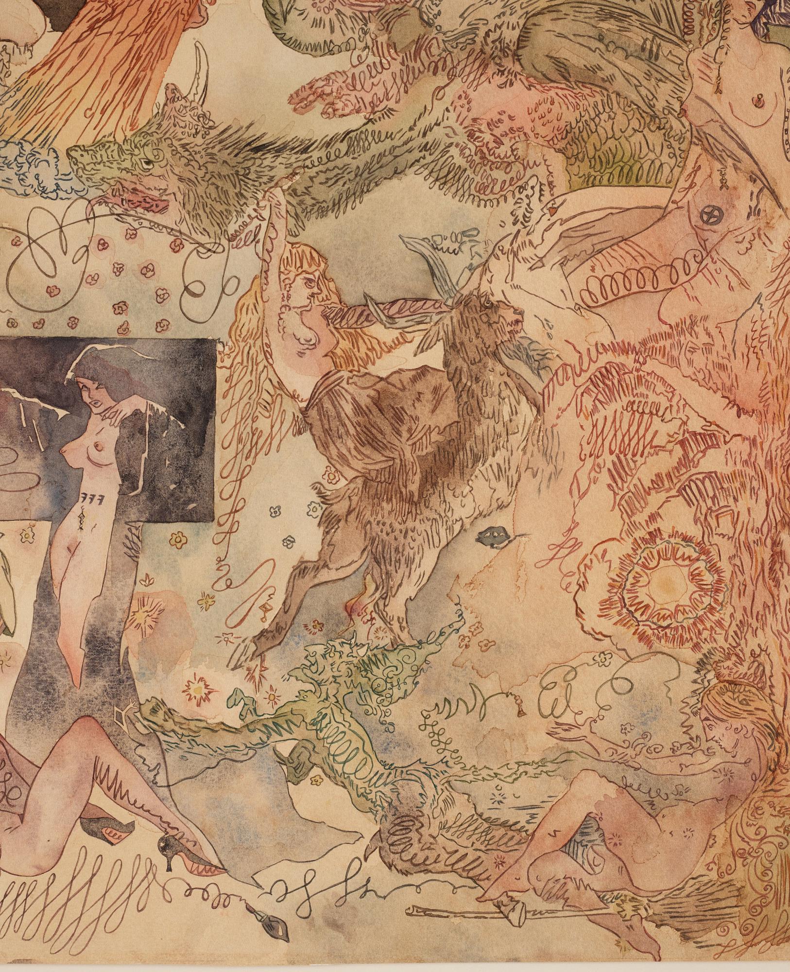 Fredrik Söderberg, 'Snowdrops from a Curate's Garden 1, The Hidden Landscape of the Subconscious 1'.