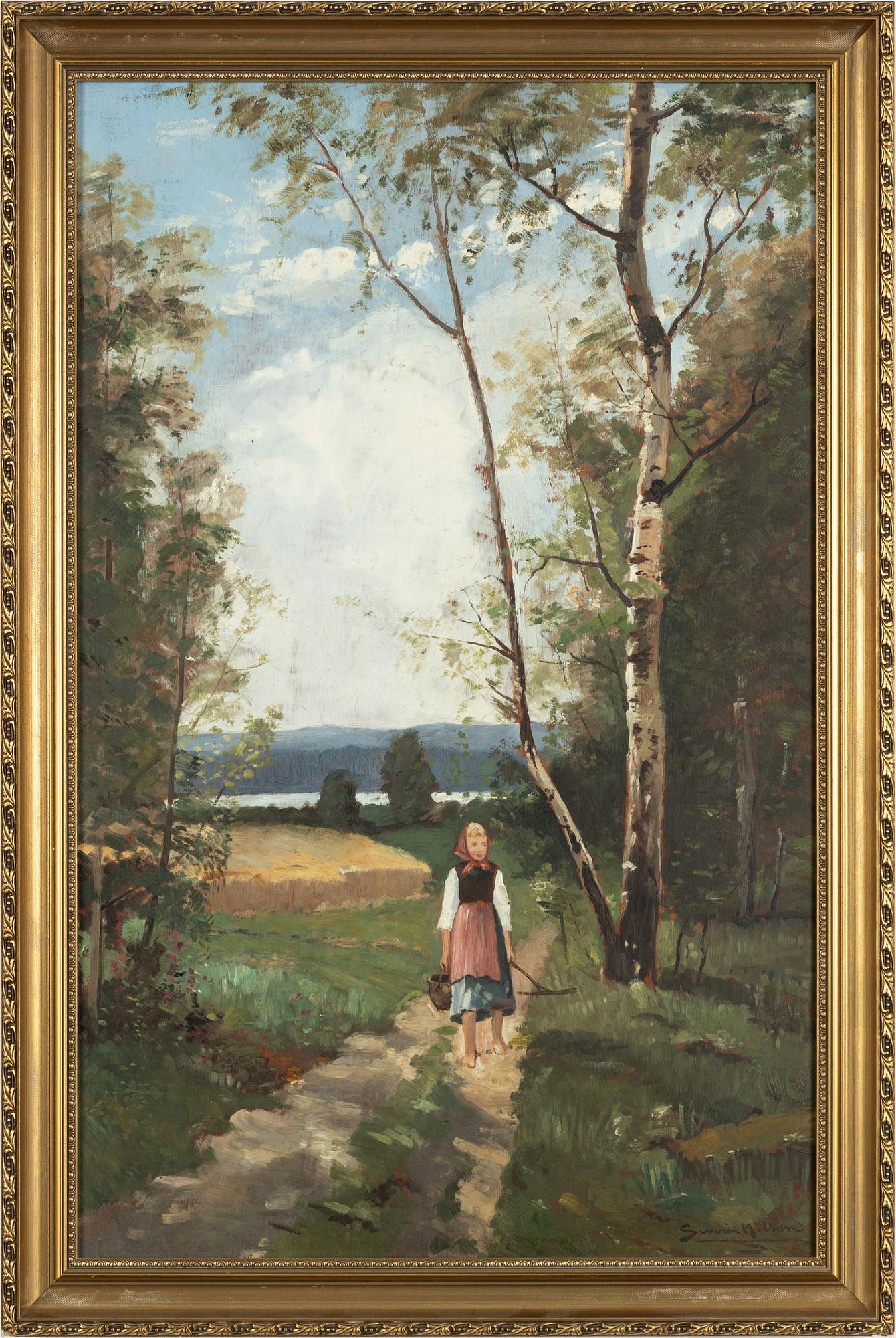 Severin Nilson, Vallflicka.