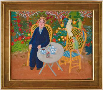 Lennart Jirlow, I trädgården.