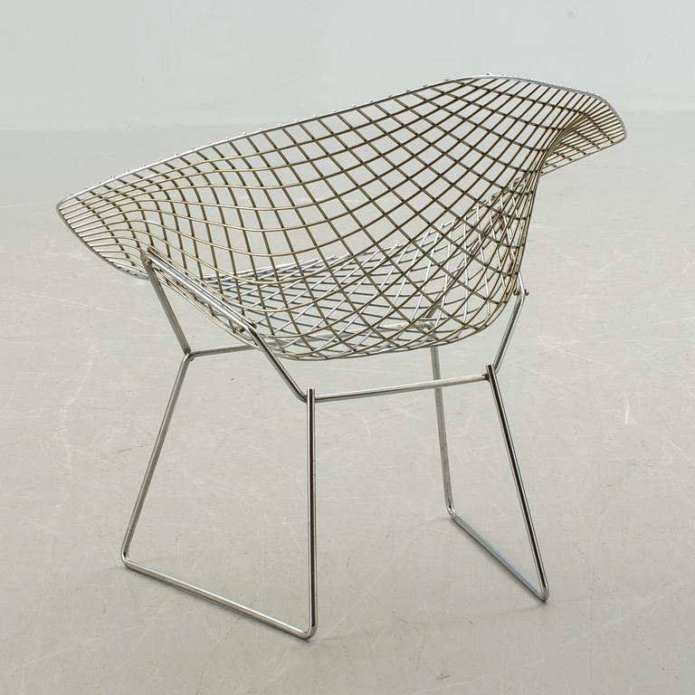 FÅTÖLJ, "Diamond Chair", Harry Bertoia för Knoll. 1900-talets mitt/andra hälft.