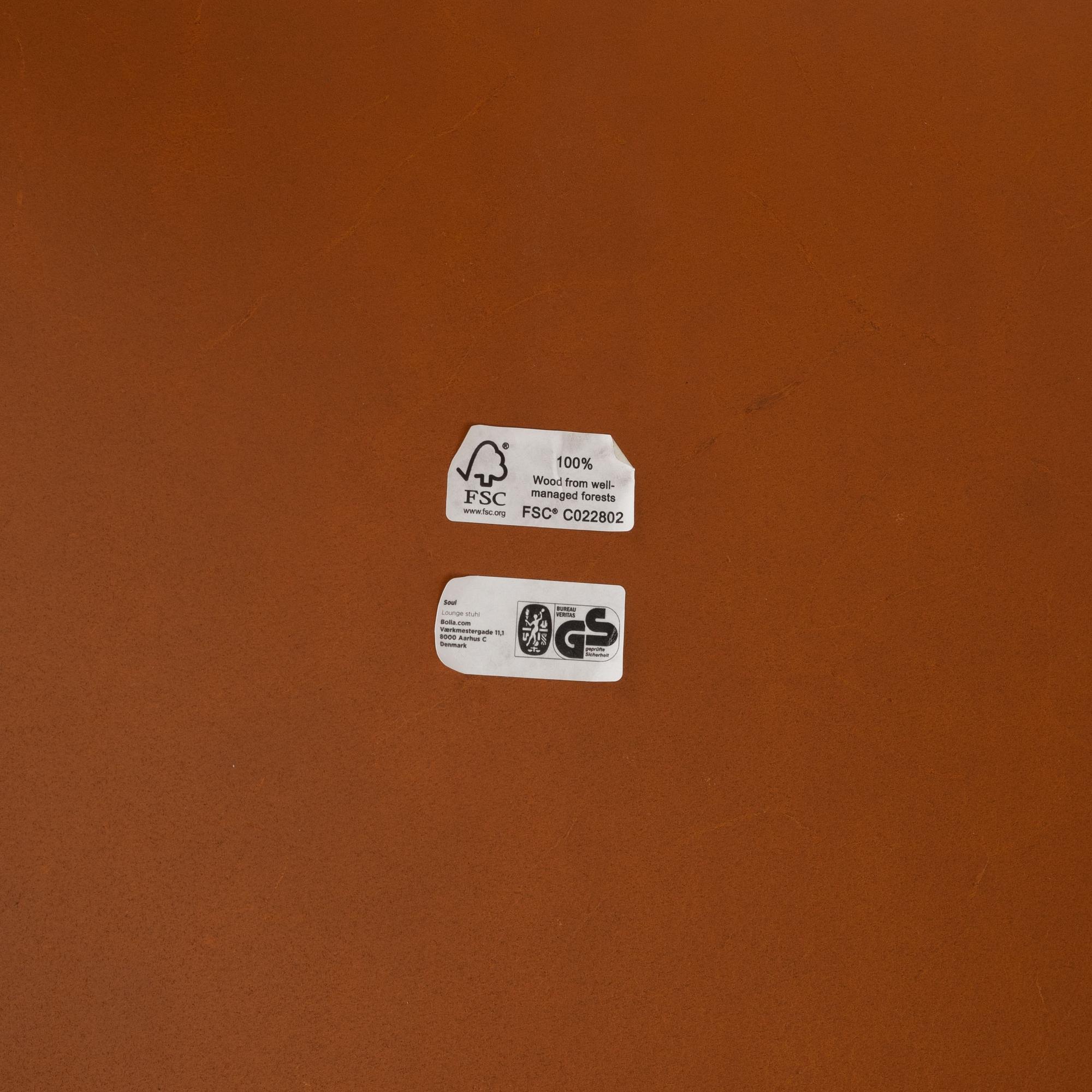 Hertel & Klarhoefer, armchair, "Soul", Bolia, contemporary.