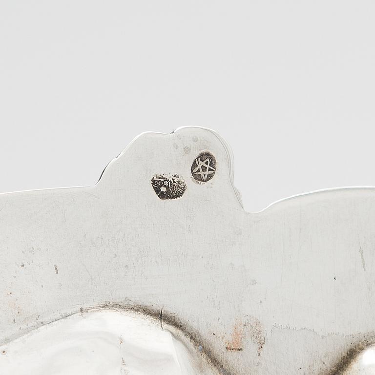 Serveringsfat, silver, Spanien efter 1934.