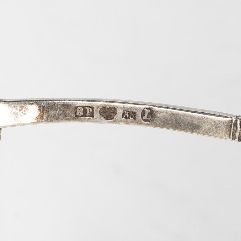 Parti silver, 6-delar, Sverige, 1838-1925.