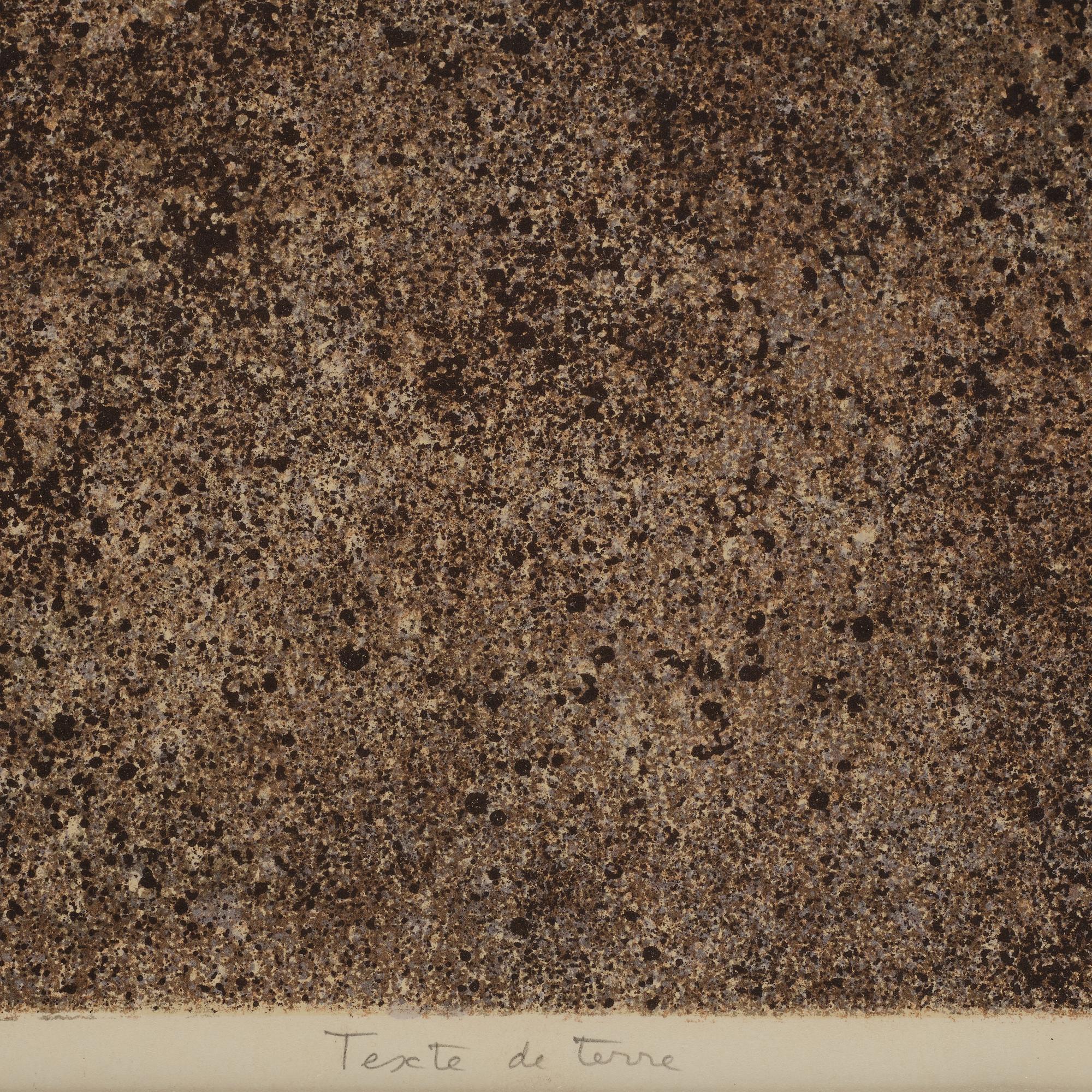 JEAN DUBUFFET, lithograph in color, signed, éprevue d' artiste, dated -59.