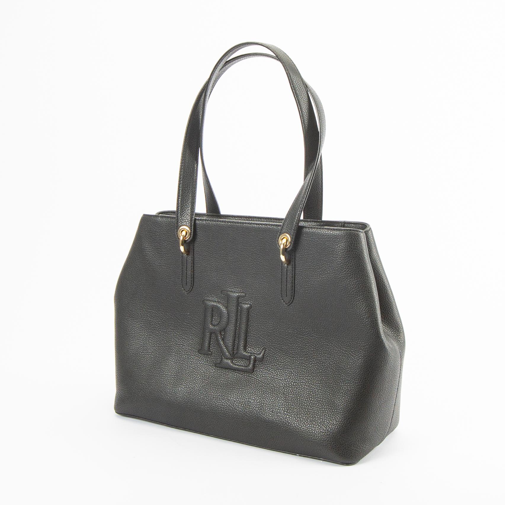 A leather Hayward Satchel handbag by Ralph Lauren. Bukowskis