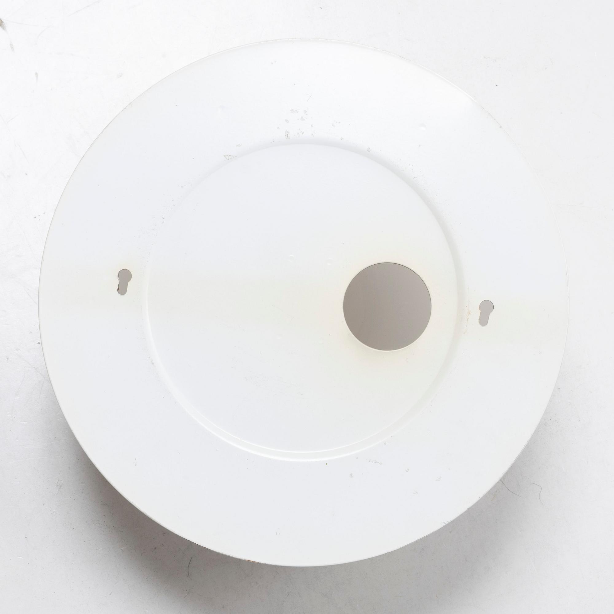 Eight ceiling lamps, Zero, late 20th century.