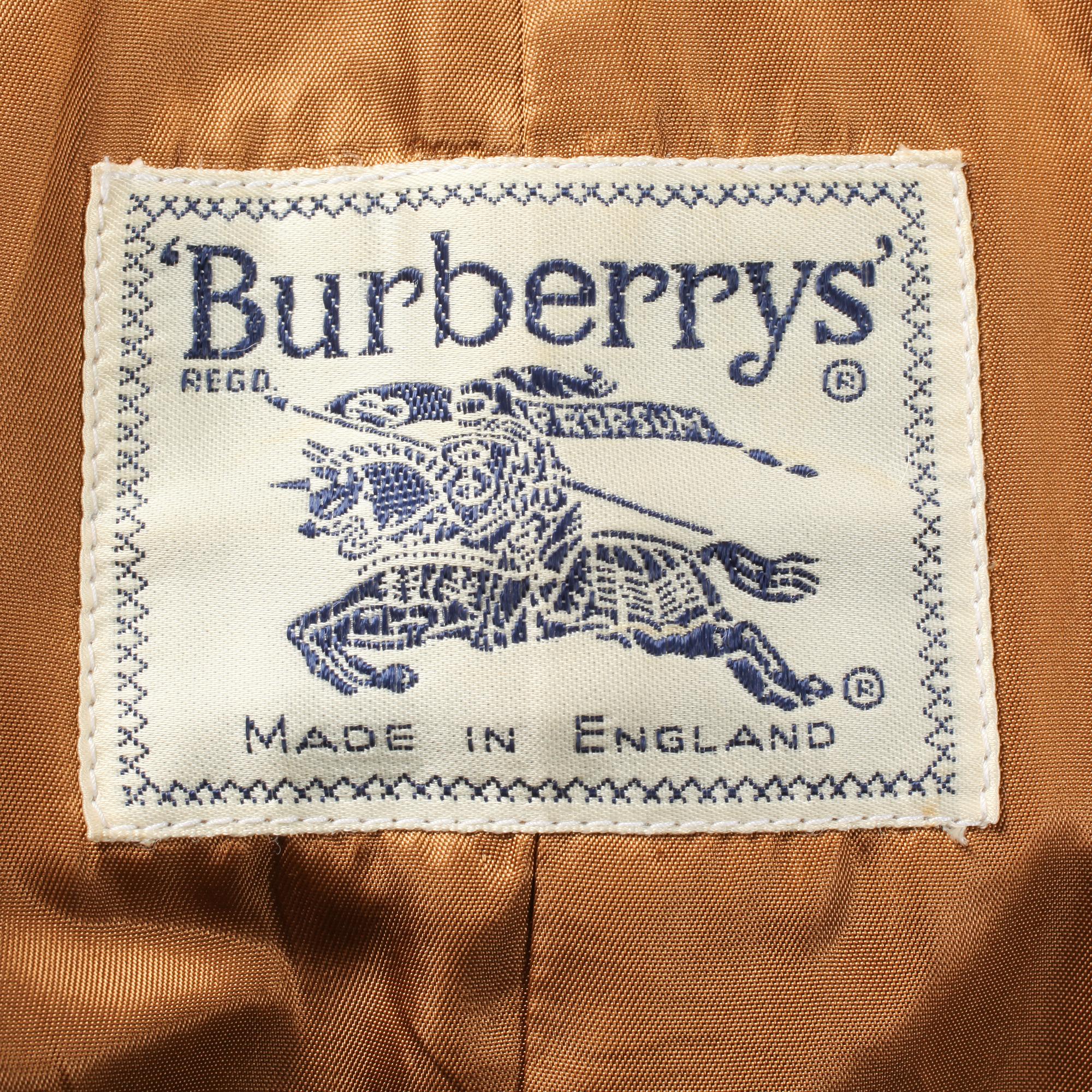 DAMKAPPA, Burberry, London, 1980-tal.