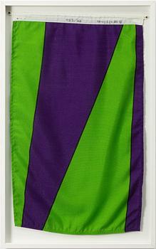 Olle Bærtling, "Yoyak", from "Flags for America's Cup".