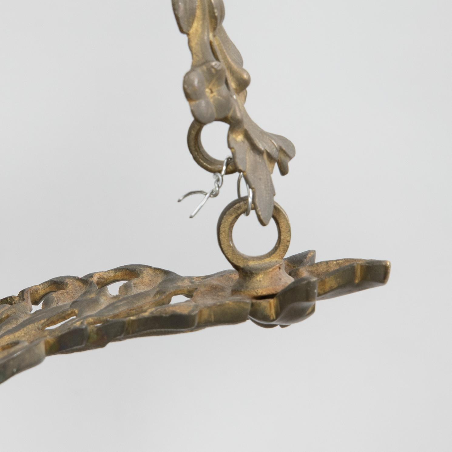 Chandelier Neo-Rococo second half of the 19th century, not complete.