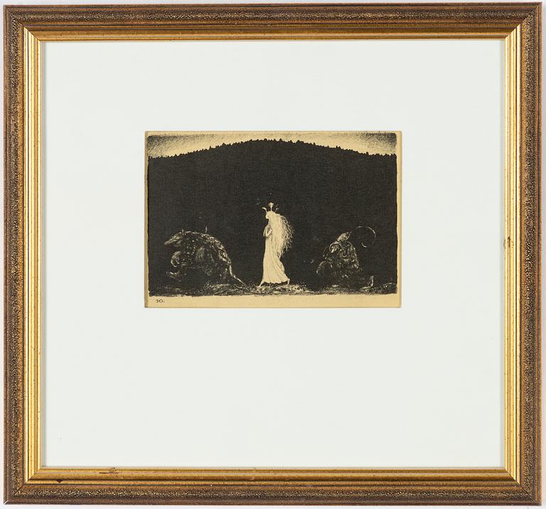 John Bauer, "Trollens Styfdotter".