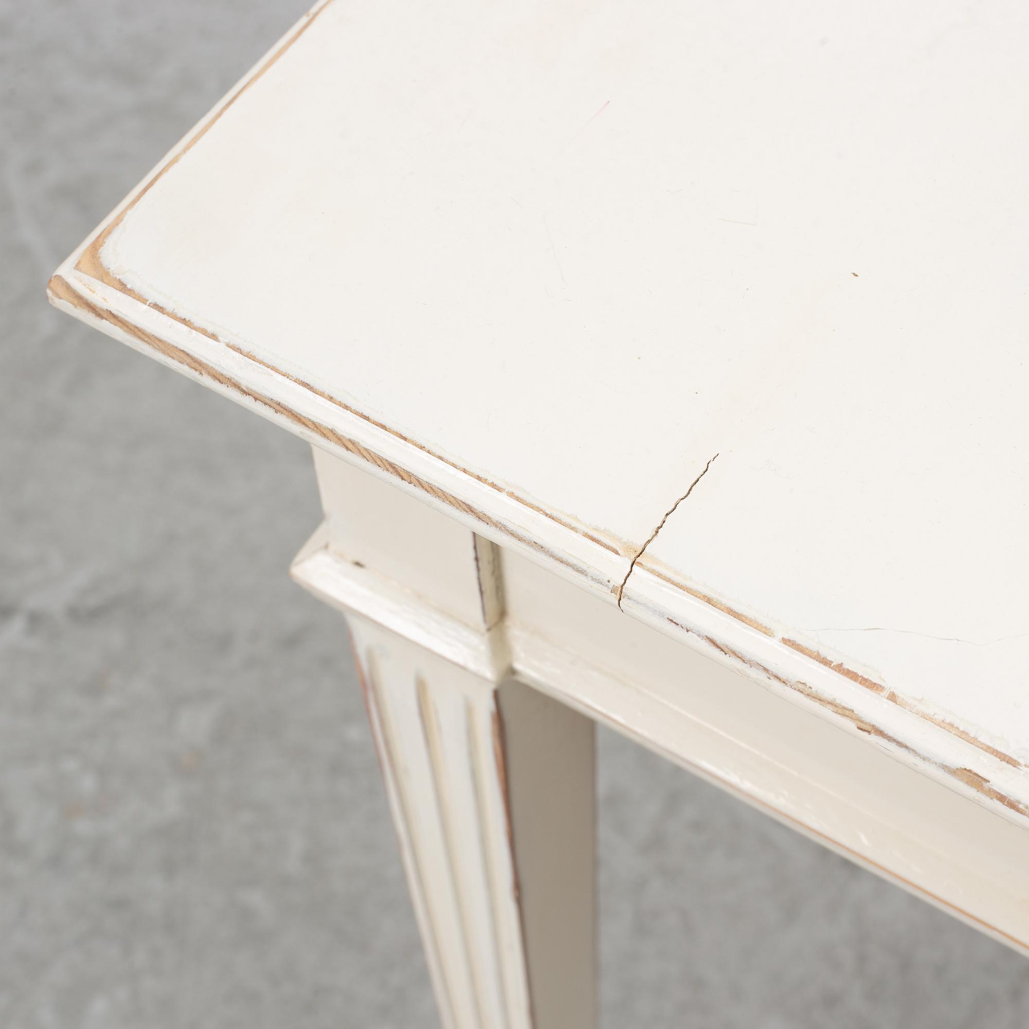 A table, circa 1900.