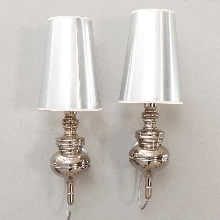 Jaime Hayón wall lamps a pair of "Josephine Mini Wall Light" Metalarte 2000s.
