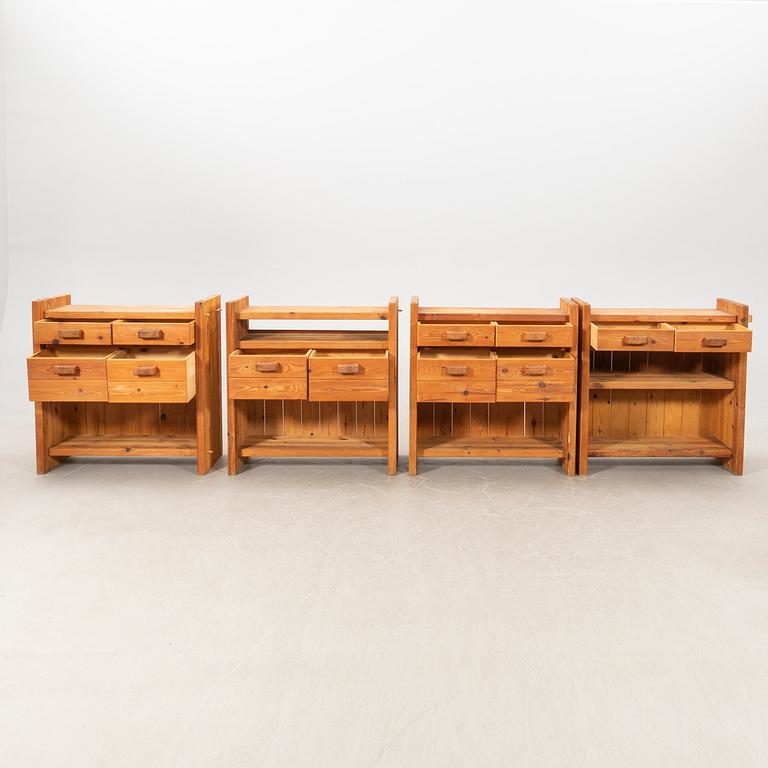 Hans Frydendal, Shelves 4 dlr "Christian IV" for IDE Furniture Denmark 1970s.