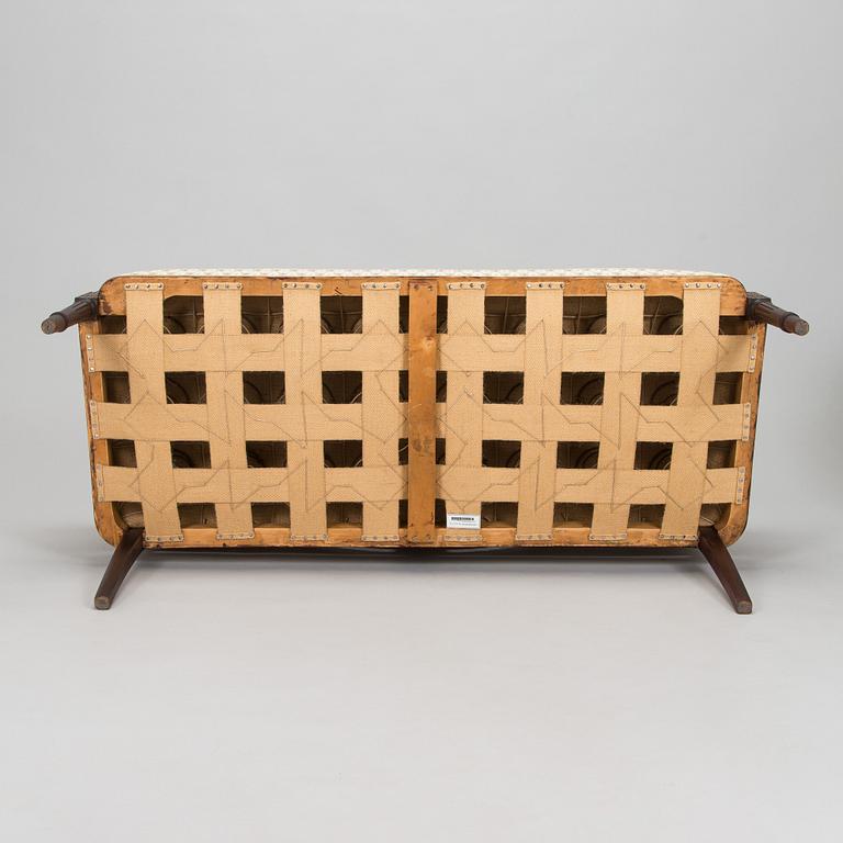 A six-piece furniture set, Nikolai Boman's, Turku, 1890s.