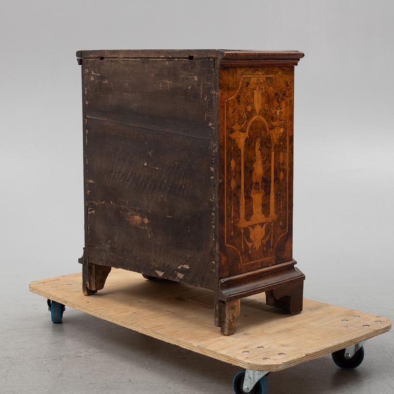 A chest of drawers, Netherlands, probably. 19th Century.