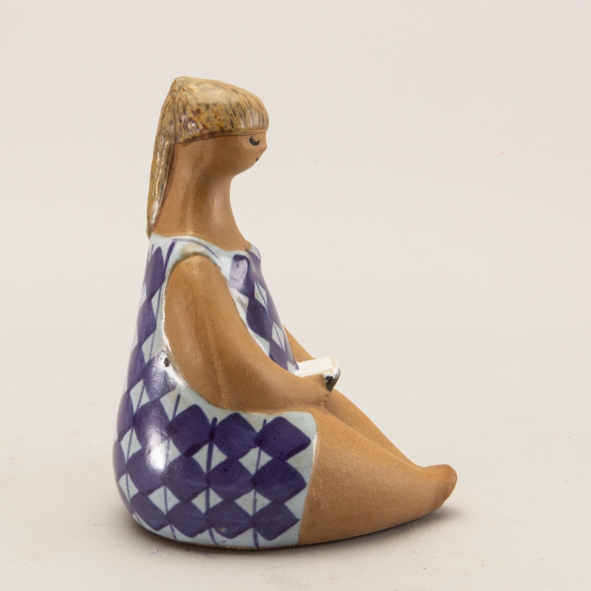 Lisa Larson, a stoneware figurine.