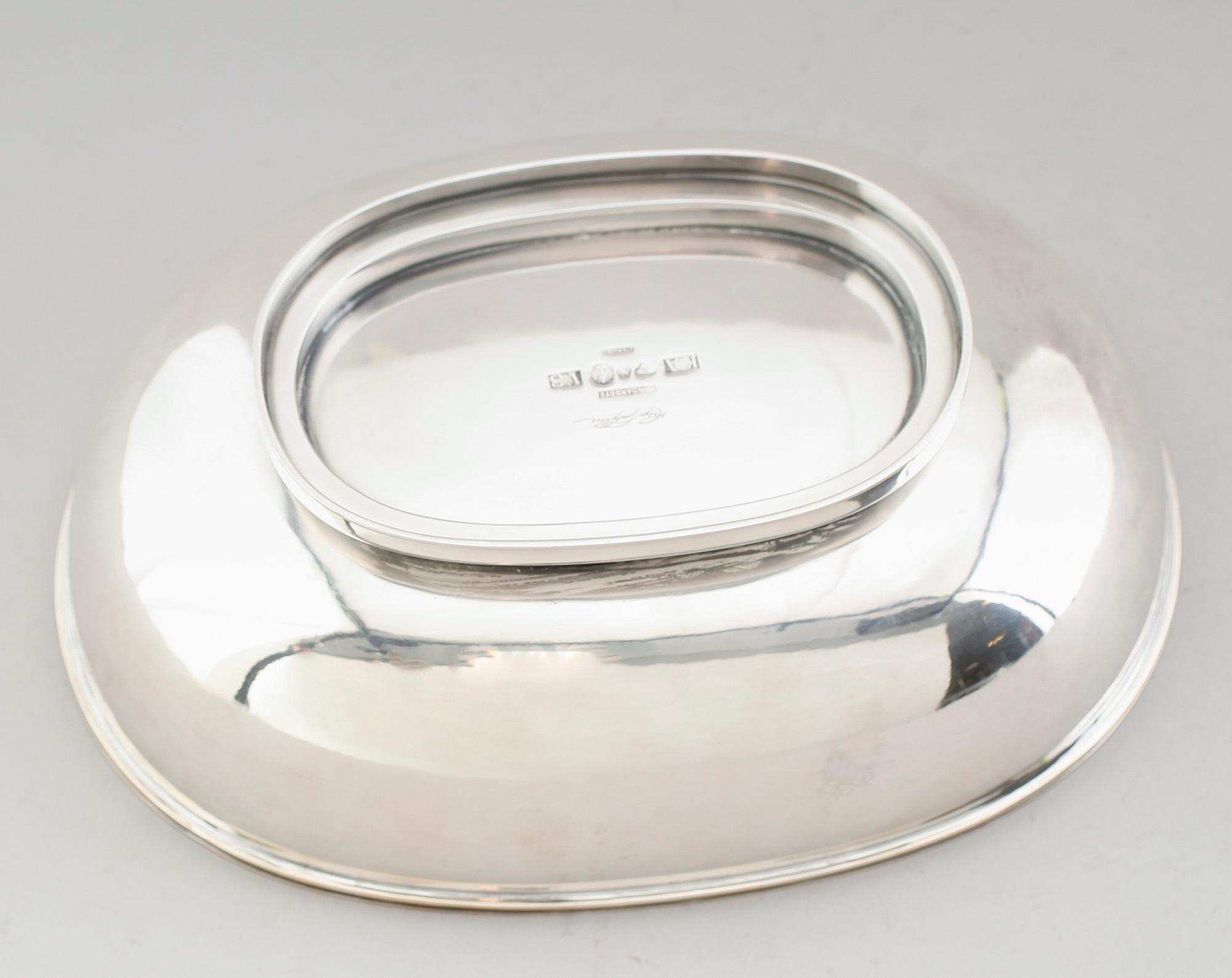 SKÅL, sterlingsilver, Helge Lindgren, K Andersson, Stockholm 1947. Vikt 724 g.