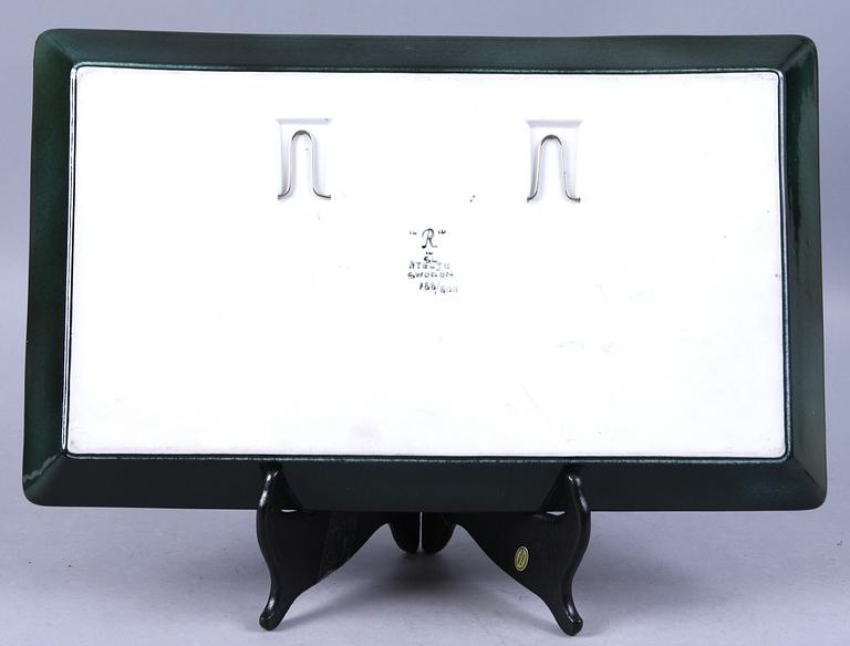 VÄGGRELIEF, porslin, Sylvia Leuchovius, Rörstrands Ateljé, monogramsign och numr 788/800.