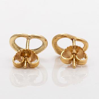 Tiffany & Co, Elsa Peretti, korvakorut, "Open Heart", 18K kultaa.