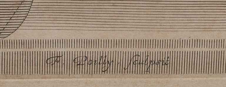 KOPPARSTICK, 2 delar. Bl.a efter Raphael. 1700/1800-tal.