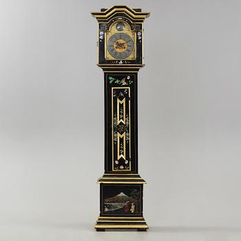 A 18th century Baroque longcase clock.