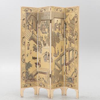 Vikskärm, Kina, omkring 1900.